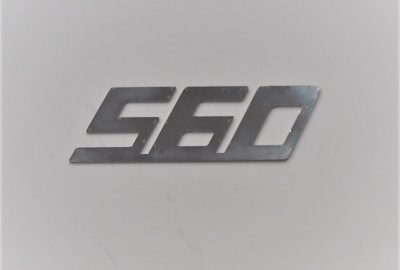 Emblemat 560, nierdzewny, Velorex 560