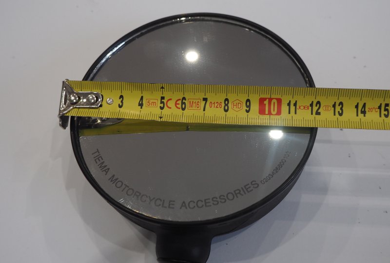 Lusterka boczne okrągłe, P + L, M10x1,25, plastik, Jawa, CZ-photo3