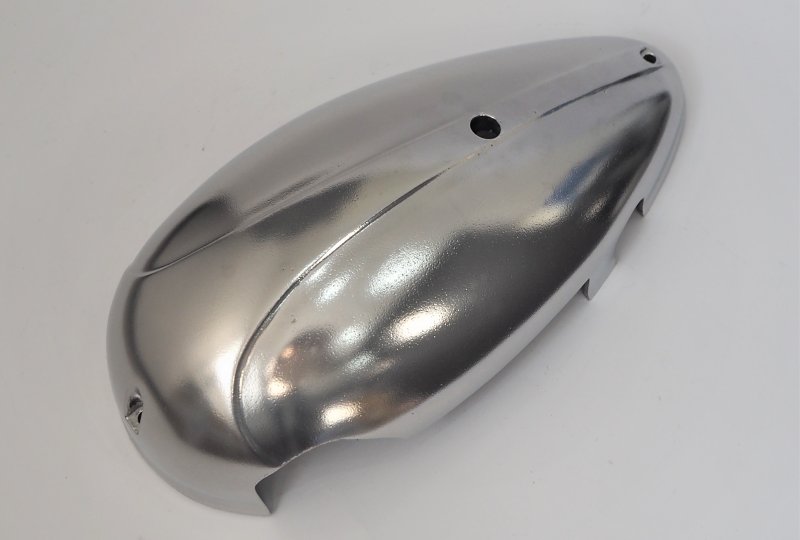 Pokrywa silnika prawa, aluminium, polerowana chemiczne, Jawa 500 OHC 01, 02-photo1