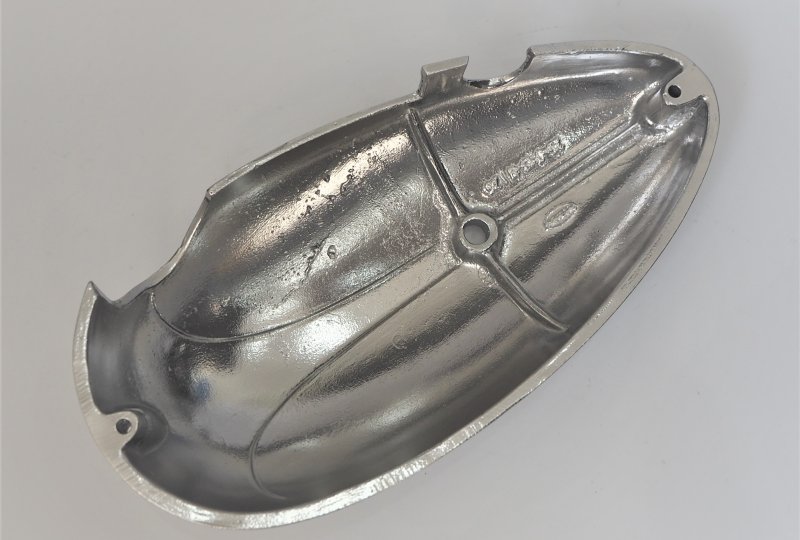 Pokrywa silnika prawa, aluminium, polerowana chemiczne, Jawa 500 OHC 01, 02-photo4