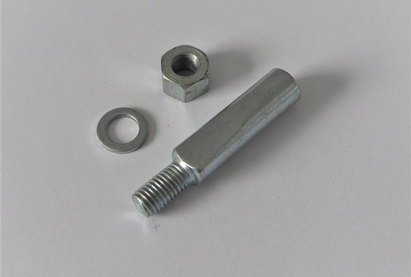 Klin kopnika z nakretką M7, 9,3x45mm, Jawa 50-photo3