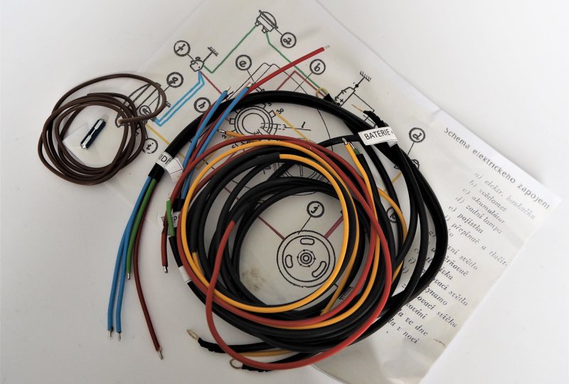 Instalacja elektryczna, CZ 125 B/T-photo1
