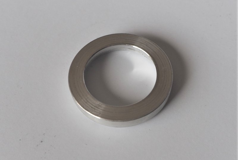 Podkładka sprężyny tylnego amortyzatora, aluminium, oryginał, Jawa 634-photo3