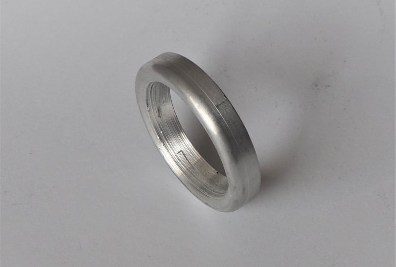 Podkładka sprężyny tylnego amortyzatora, aluminium, oryginał, Jawa 634-photo1
