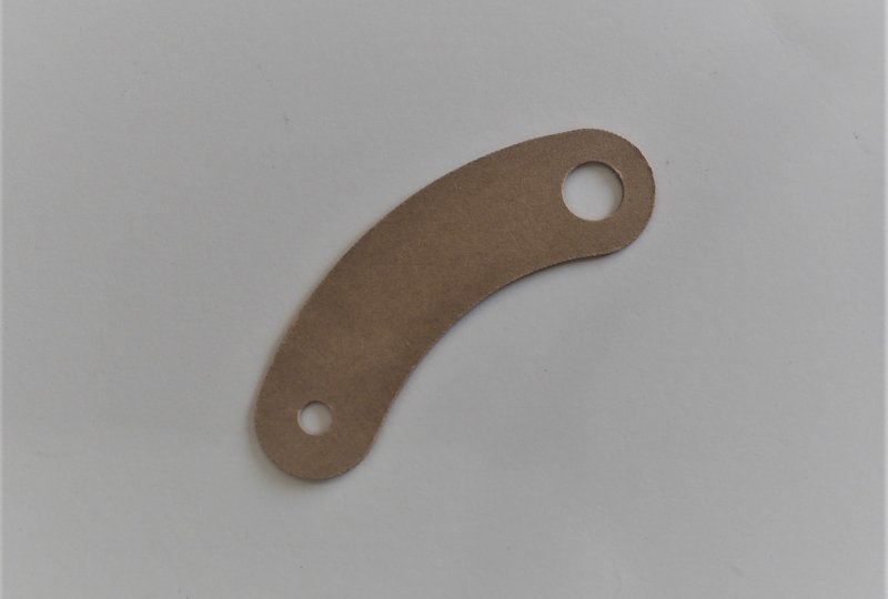 Podkładka izolacyjna zworkownicy prądnicy, preszpan, 0,5 mm, Jawa 250 Perak-photo1
