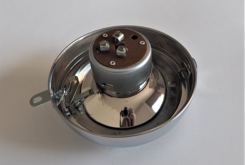 Lampa przednia, kompletna, z żarówką, Jawa 50, Libenak-photo4