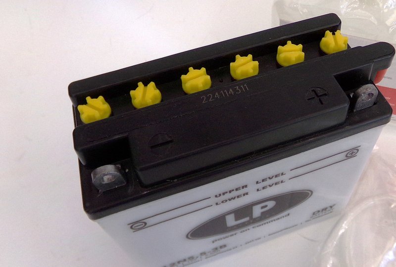 Akumulator motocyklowy 12V 5.5Ah 12N5,5-3B, 138x61x131 mm-photo2