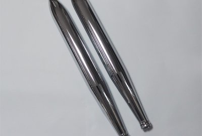 Tłumiki cygara, chrom, Jawa 250/350 Kyvacka, Panelka