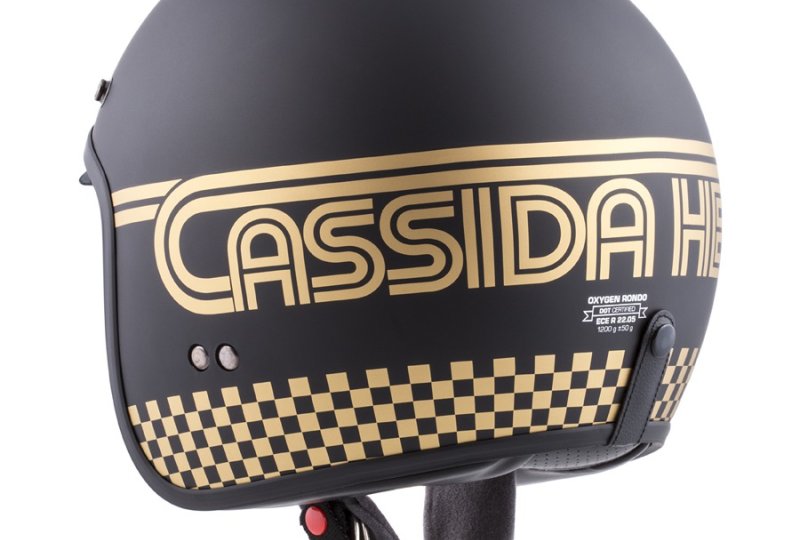 Kask CASSIDA RONDO - XS / 53-54 /  czarny/złoty-photo5