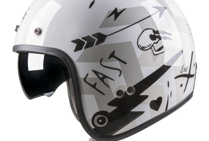 Kask CASSIDA OXYGEN BADASS - L / 59-60 /  biały/szary-photo4