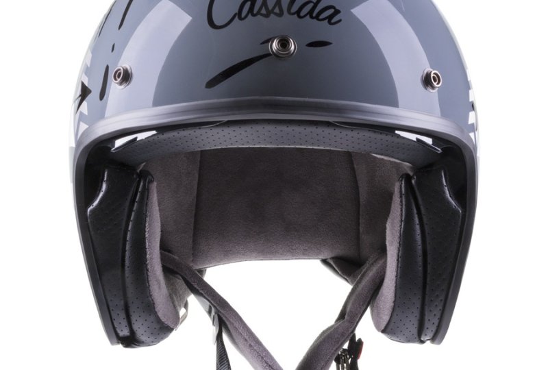 Kask CASSIDA OXYGEN BADASS - L / 59-60 /  szary/biały-photo5