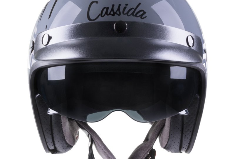 Kask CASSIDA OXYGEN BADASS - L / 59-60 /  szary/biały-photo2