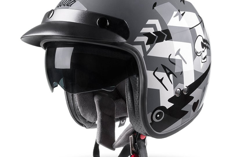 Kask CASSIDA OXYGEN BADASS - L / 59-60 /  szary/biały-photo1