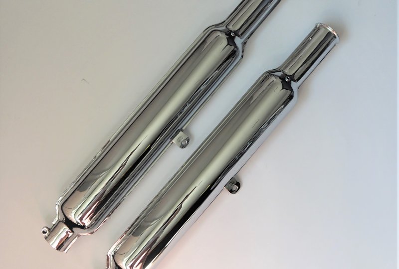 Tłumiki wydechu, prototyp, Jawa 500 OHC 00-photo1