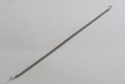 Sprężyna siedzenia, 1,2x5,8x380 mm, nierdzewna, VELOREX 250/350