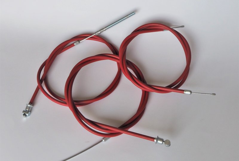 Komplet 3 linek, czerwone, Jawa 250/350 Perak, Ogar-photo1