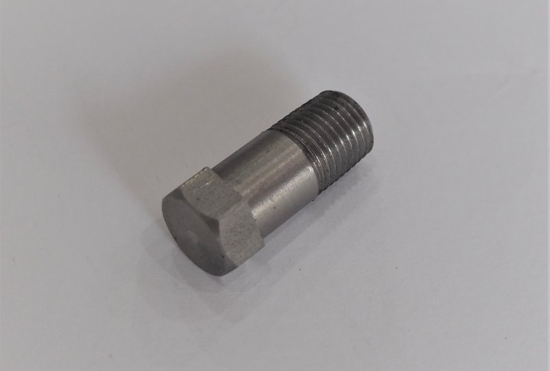 Śrubka przedniego zawieszenia, dolna, M10/1x20mm, klucz 11mm, nierdzewna, Jawa, CZ-photo1