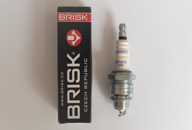 Świeca zapłonowa BRISK N14YC, Jawa, CZ-photo2