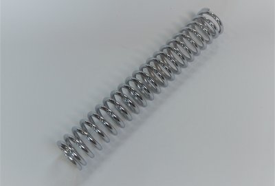 Sprężyna przedniego zawieszenia 280mm, chrom, Jawa, CZ