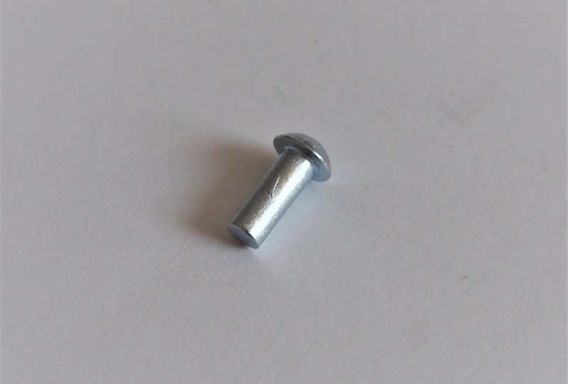 Nit zębatki tylnej łańcucha, 4x10 mm, ocynk, Jawa 50 typ 05/20/21/23-photo2