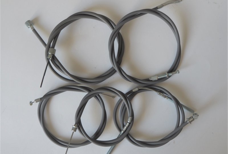 Komplet 5 linek, szare, Jawa 50 typ 21-23-photo1