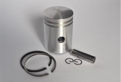 Tłok 48,00 mm + pierścienie + sworzeń, Jawa 100 Robot