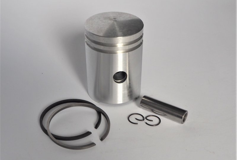 Tłok 49,00 mm + pierścienie + sworzeń, Jawa 100 Robot-photo1
