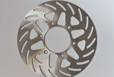Tarcza hamulcowa, przednia, oryginał, Jawa 638-640