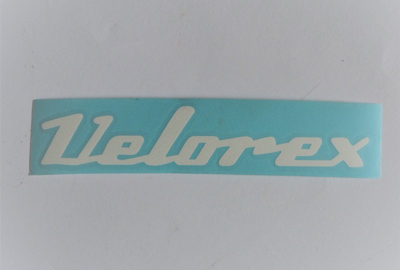 Naklejka VELOREX, 150 x 25 mm, biała-photo1