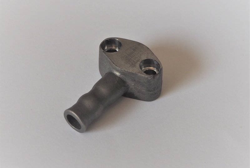 Króciec przewodu olejowego, nierdzewny, Jawa 500 OHC-photo1