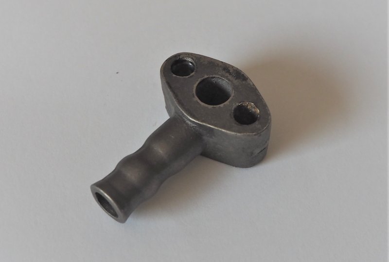 Króciec przewodu olejowego, nierdzewny, Jawa 500 OHC-photo3
