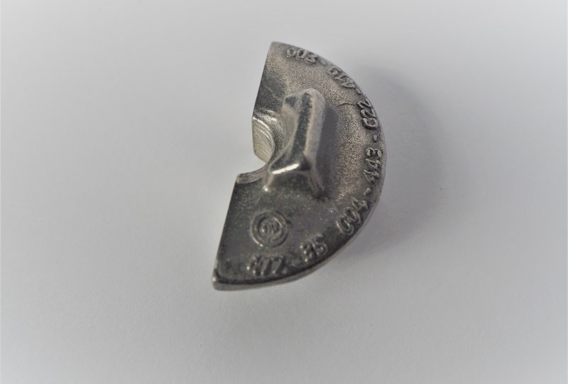 Blokada pompy tylnego amortyzatora, aluminium, oryginał, Jawa, CZ-photo1