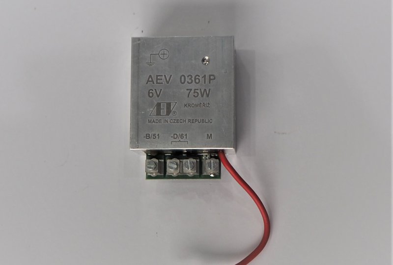 Regulator elektroniczny 6V/75 W + pol AEV 0361-photo1