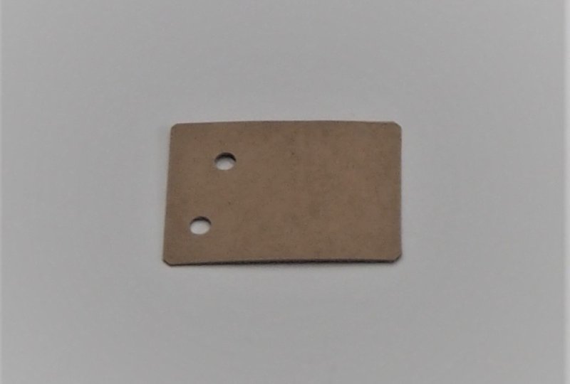 Podkładka izolacyjna regulatora prądnicy, preszpan, 0,5 mm, Jawa  Perak-photo1