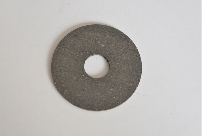 Podkładka cierna, dolnego wahacza przedniego zawieszenia, 50 x 14,1 x 2 mm, Jawa Robot-photo1
