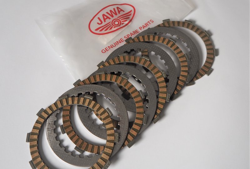 Tarcze sprzęgła, 5 szt, Jawa 300 CL-photo2