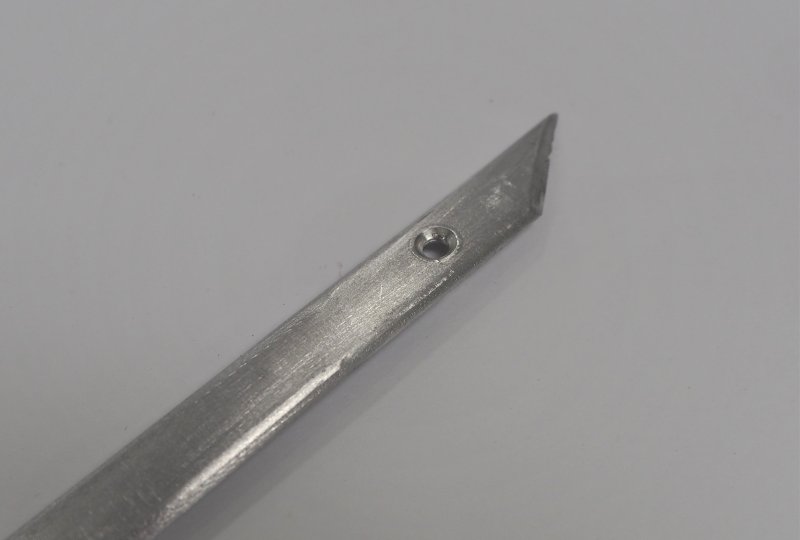 Listwa kokonu, prawa strona, aluminium, Jawa 50 typ 05/20/21-photo2