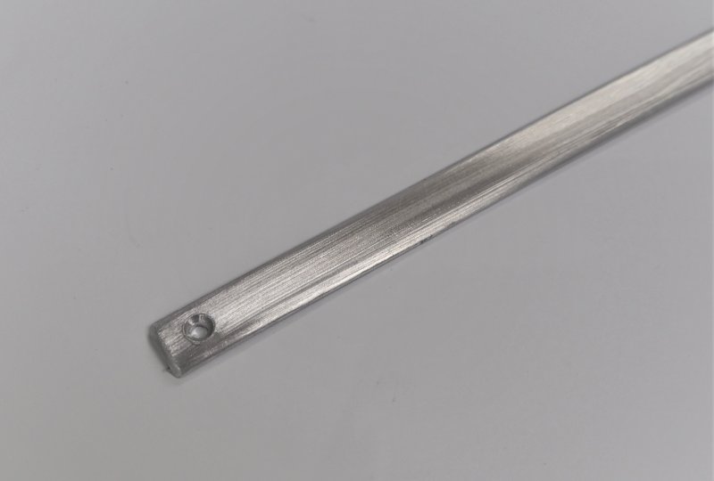 Listwa kokonu, lewa strona, aluminium, Jawa 50 typ 05/20/21-photo3