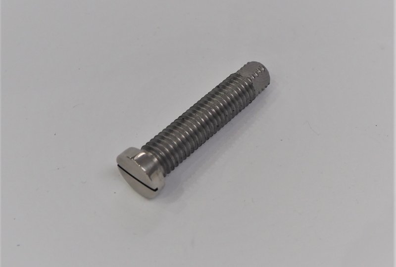 Śruba napinacza skrzyni biegów M10, nierdzewna, polerowana, Jawa Villiers, Special-photo1