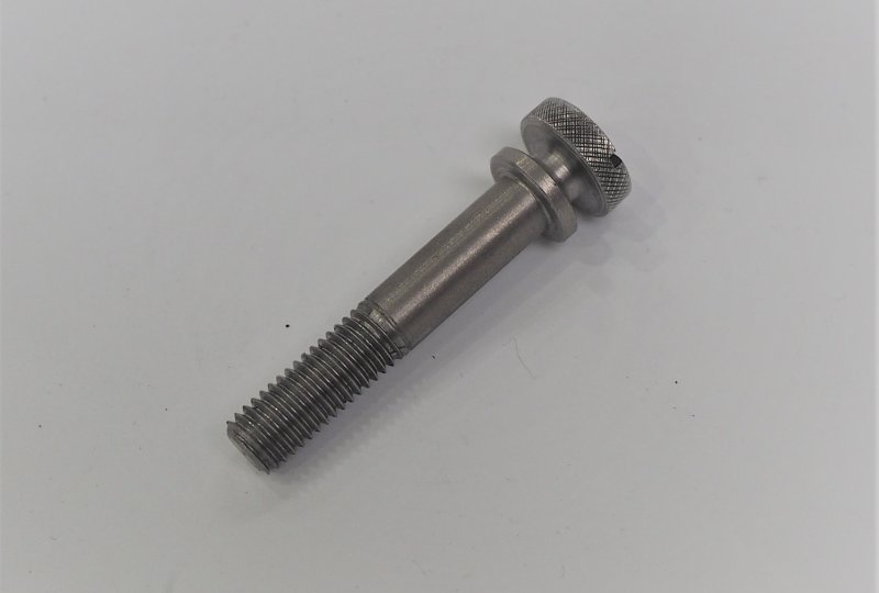 Śruba pokrywy zaworów M6, nierdzewna, polerowana, Jawa 350 SV-photo2