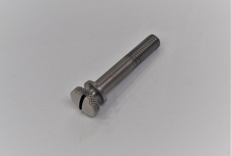 Śruba pokrywy zaworów M6, nierdzewna, polerowana, Jawa 350 SV-photo1