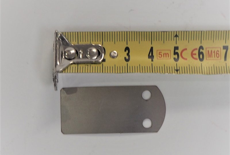 Blaszka wydechu silnika, 0,3 mm, Jawa 500 OHC-photo2