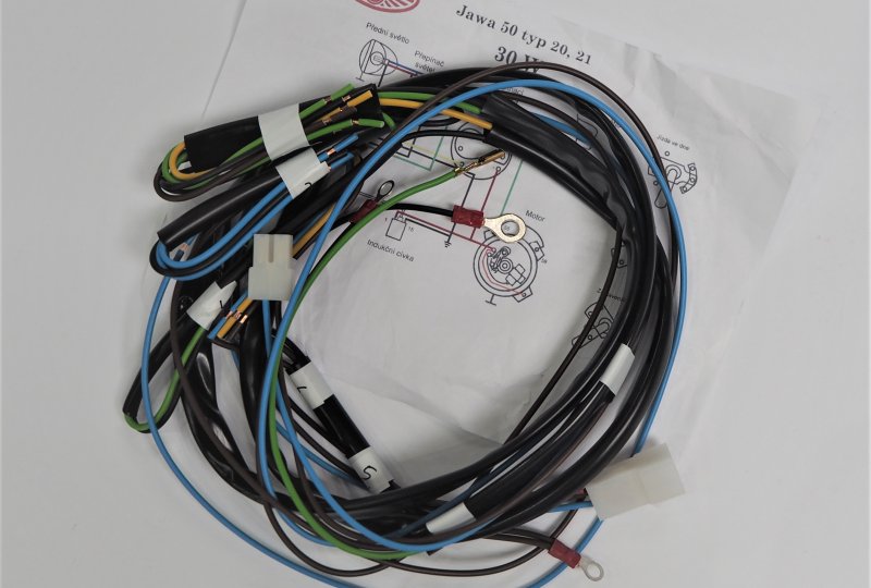 Instalacja elektryczna, 30 W, główna, Jawa 50 typ 20, 21-photo1