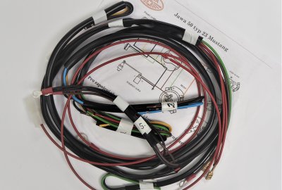 Instalacja elektryczna, 20 W, główna, Jawa 50 typ 23 Mustang