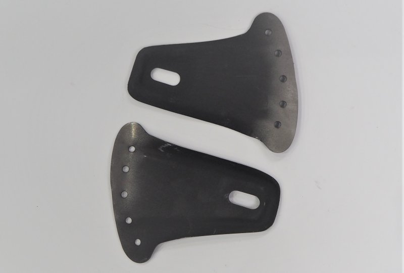 Uchwyty przedniej lampy, 2 sztuki, Jawa 23 Mustang-photo1