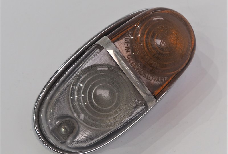 Lampa tylna boczna, biało-pomarańczowa, oryginał, VELOREX 250/350-photo1