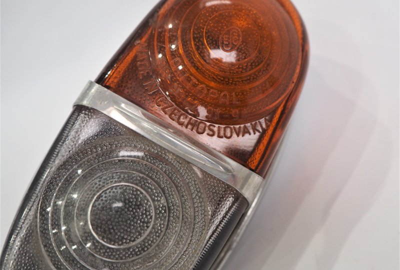 Lampa tylna boczna, biało-pomarańczowa, oryginał, VELOREX 250/350-photo3