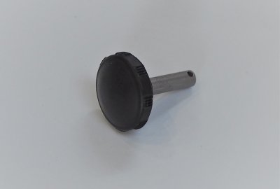 Śruba ramki lampy przedniej, bakelit, Jawa Perak, OHC