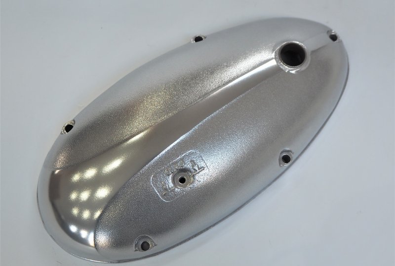 Pokrywa sprzęgłowa silnika, polerowana chemiczne, Jawa 350 Perak, Ogar, 354 I typ-photo1