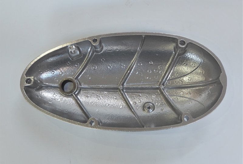 Pokrywa sprzęgłowa silnika, polerowana chemiczne, Jawa 350 Perak, Ogar, 354 I typ-photo3